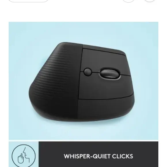 Logitech Lift Vertical Ergonomic Mouse - GRAPHITE - Picture 8 of 9